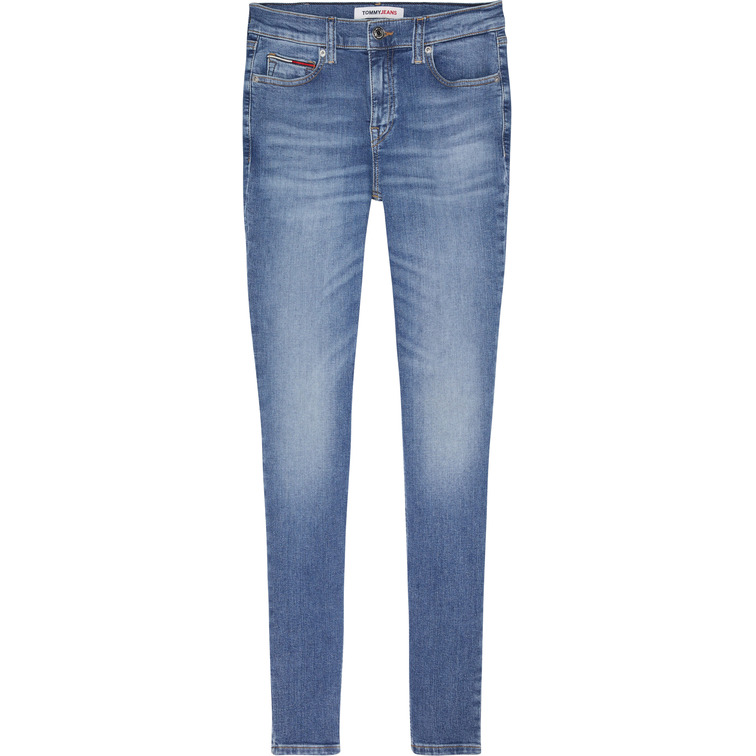 VAQUERO CEÑIDO DE TALLE MEDIO MUJER TOMMY JEANS NORA