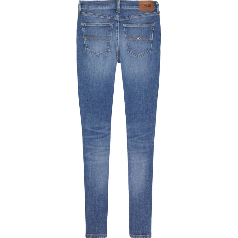 VAQUERO CEÑIDO DE TALLE MEDIO MUJER TOMMY JEANS NORA