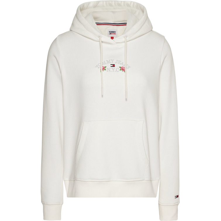 SUDADERA CON CAPUCHA Y LOGO FLORAL MUJER TOMMY JEANS
