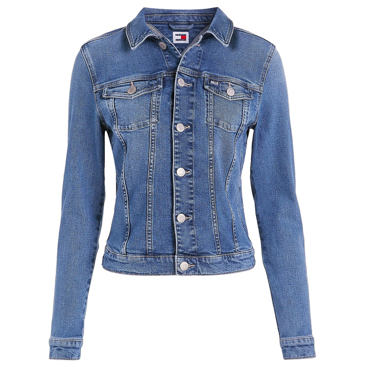CAZADORA VAQUERA MUJER TOMMY JEANS TRUCKER DE CORTE SKINNY