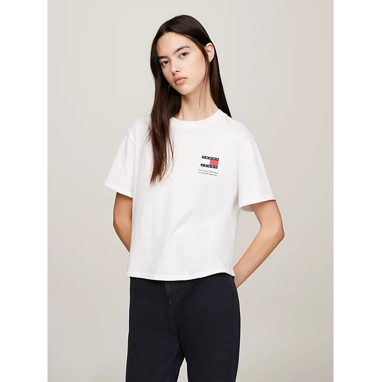 CAMISETA DE CORTE HOLGADO CON LOGO MUJER TOMMY JEANS