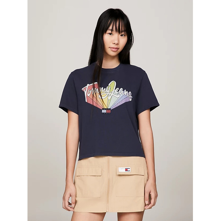 MUJER TJW BXY RAINBOW FLAG TEE C1G