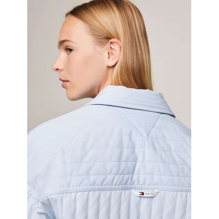 SOBRECAMISA ACOLCHADA CON LOGO MUJER TOMMY JEANS