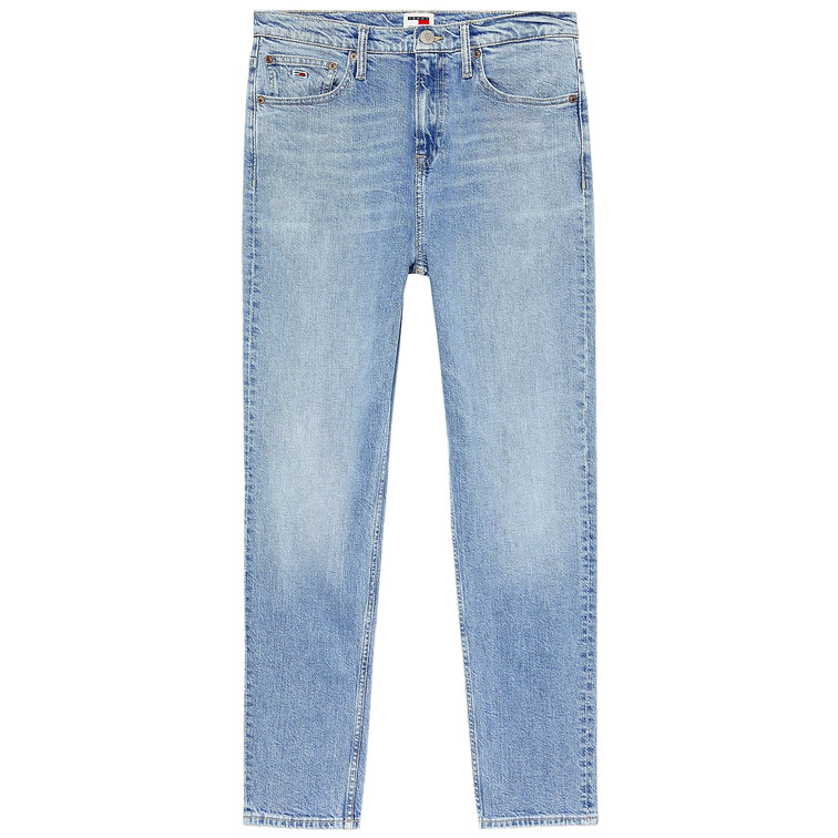 VAQUERO MUJER TOMMY JEANS IZZIE AJUSTADOS TALLE ALTO