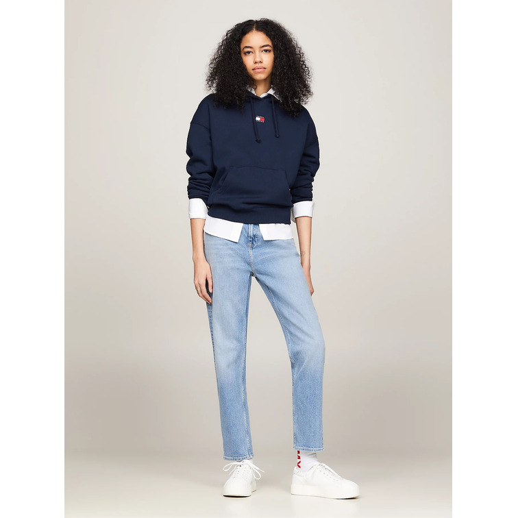 VAQUERO MUJER TOMMY JEANS IZZIE AJUSTADOS TALLE ALTO