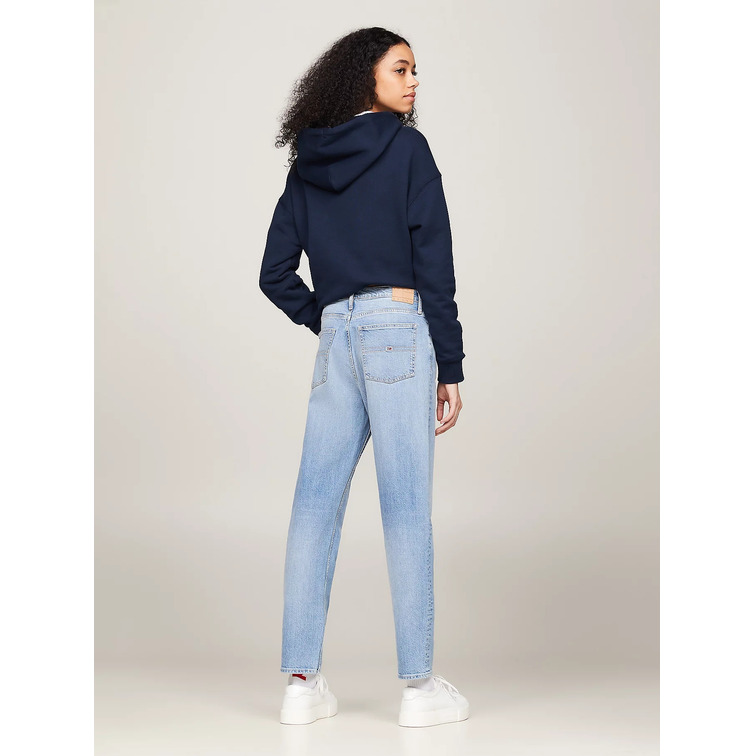 VAQUERO MUJER TOMMY JEANS IZZIE AJUSTADOS TALLE ALTO
