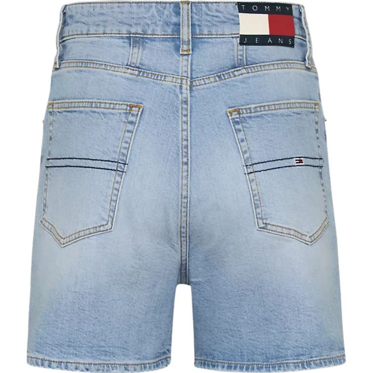 SHORTS VAQUEROS MOM DE TALLE SUPERALTO MUJER TOMMY JEANS