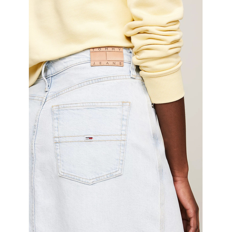 FALDA LARGA VAQUERA MUJER TOMMY JEANS TALLE ALTO