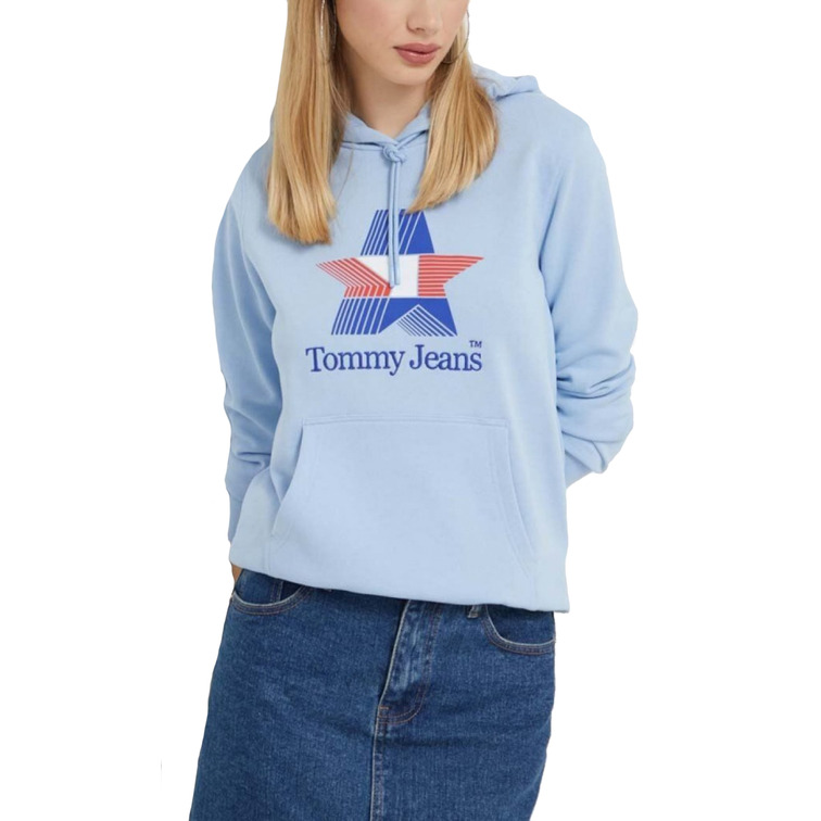 SUDADERA MUJER  TH TJW REG TJ STAR HOODIE