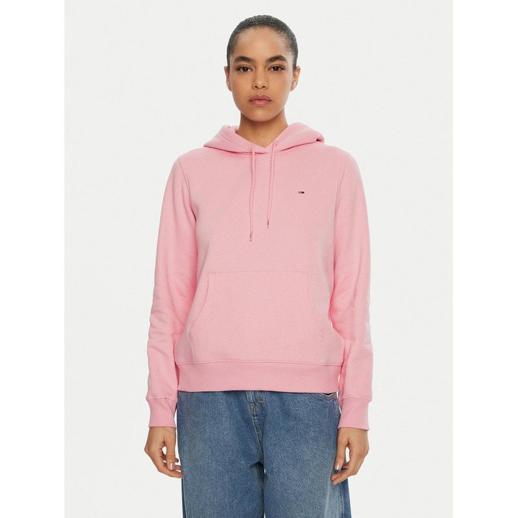 SUDADERA CON CAPUCHA MUJER TOMMY JEANS CON LOGO FIT REGULAR