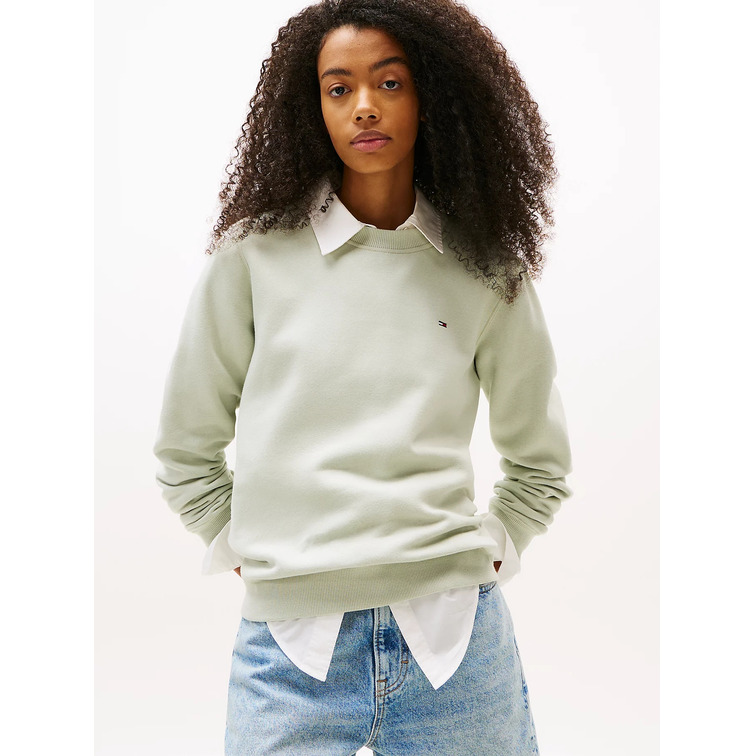 MUJER TJW REG S FLAG CREW M1C