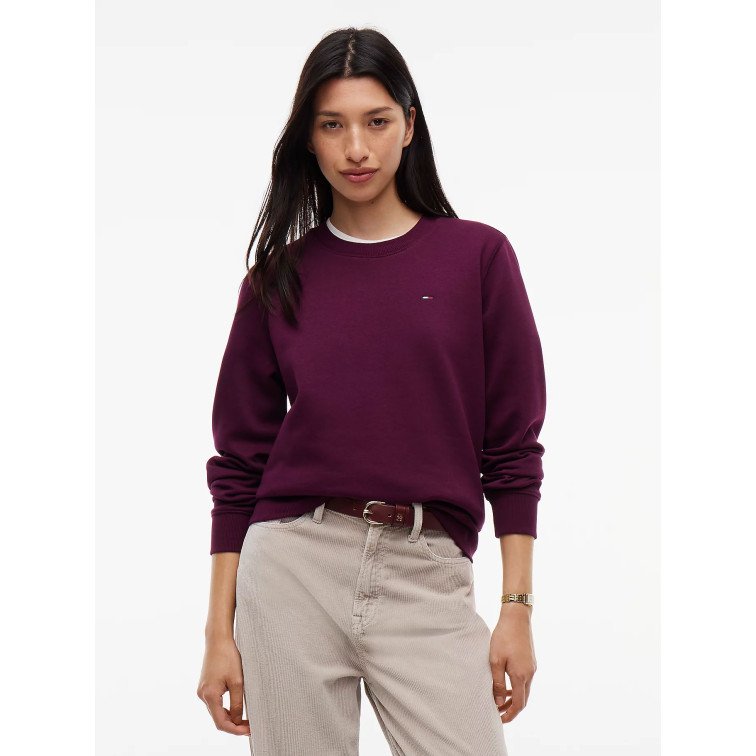 SUDADERA MUJER  TOMMY HILFIGER TJW REG S FLAG CREW