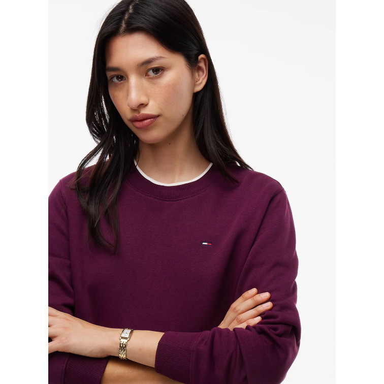 SUDADERA MUJER  TOMMY HILFIGER TJW REG S FLAG CREW
