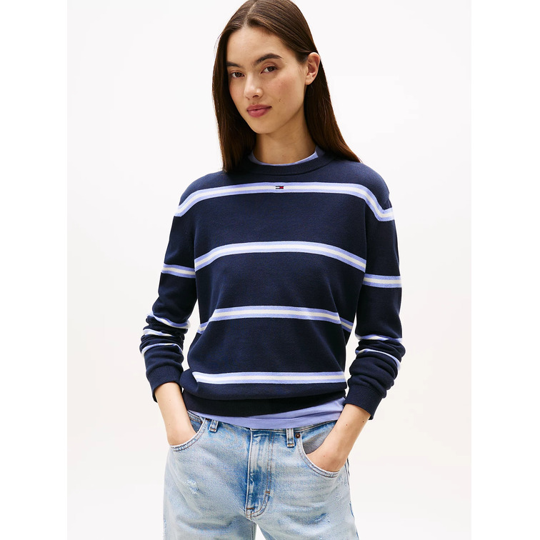 MUJER TJW ESSENTIAL CREW SWEATER EXT C1G