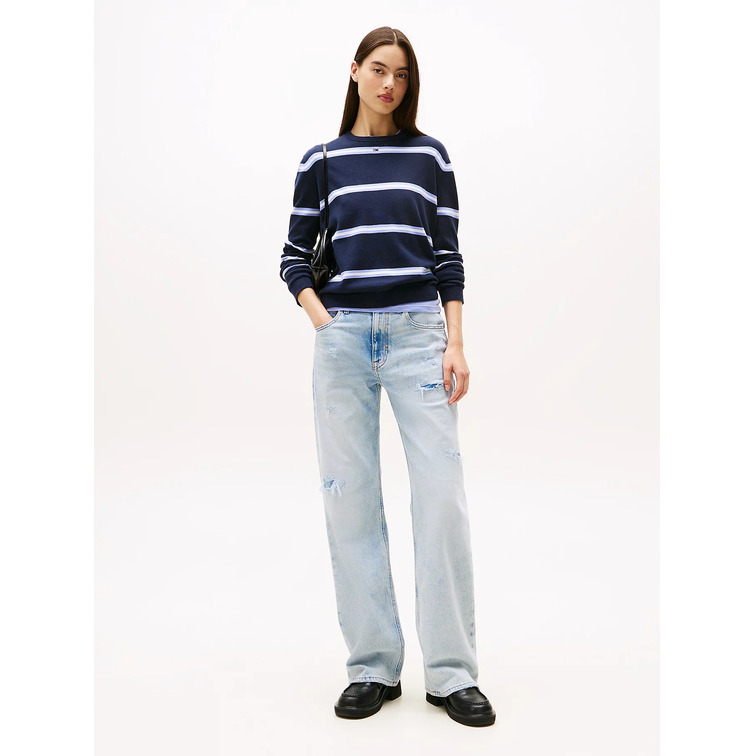 MUJER TJW ESSENTIAL CREW SWEATER EXT C1G