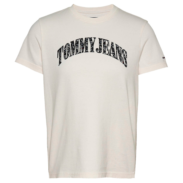 CAMISETA MUJER TOMMY JEANS LOGO FLORAL FIT REGULAR