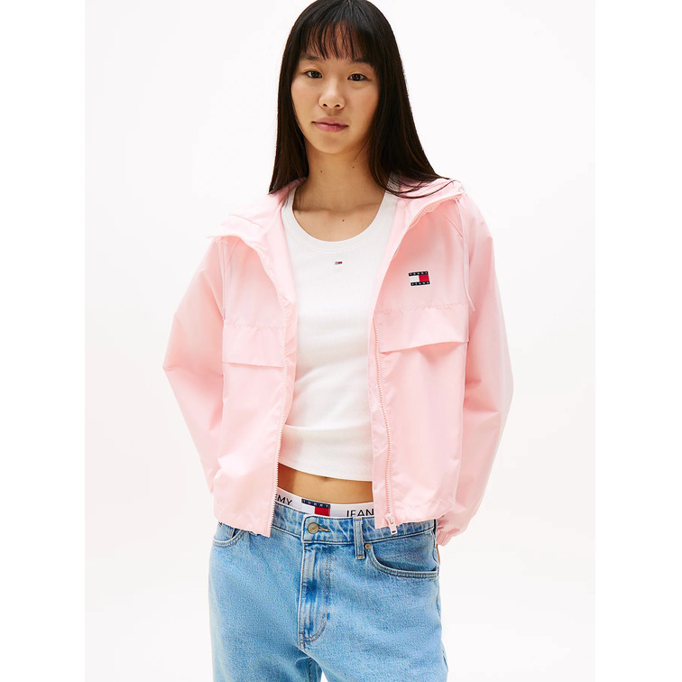 CORTAVIENTOS MUJER TOMMY JEANS CON LOGO