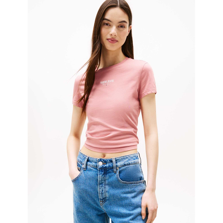 MUJER TJW SLIM ESSENTIAL LOGO2 TEE E TI0
