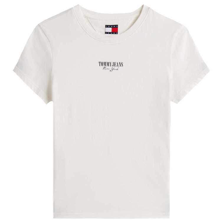 MUJER TJW SLIM ESSENTIAL LOGO2 TEE E YBL
