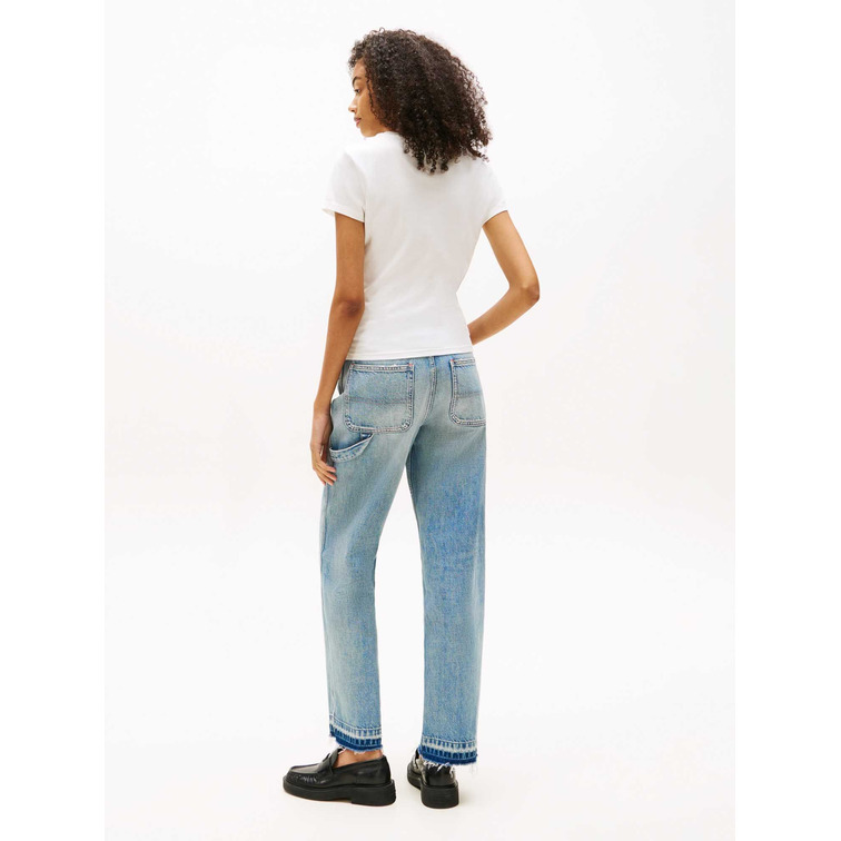 MUJER TJW SLIM ESSENTIAL LOGO2 TEE E YBL