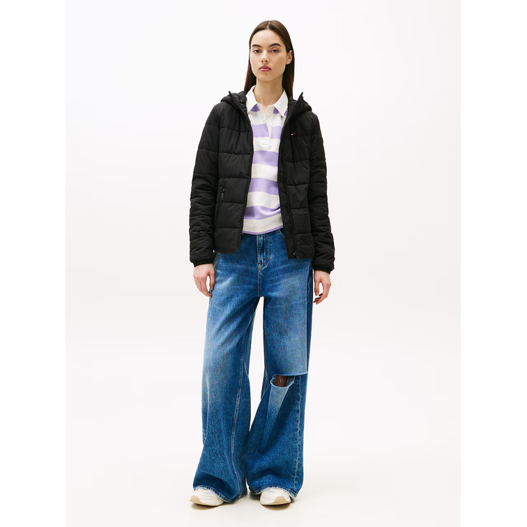 MUJER TJW SLIM LW HOODED PADDED JACK BDS