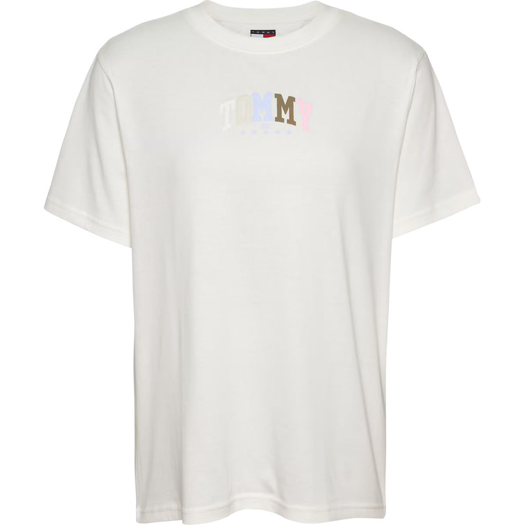 CAMISETA MUJER TOMMY JEANS CON LOGO FIT HOLGADO