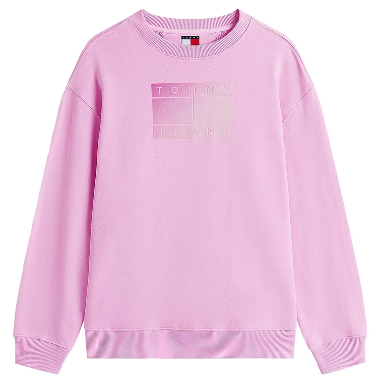 MUJER TJW RLX GRADIENT FLAG CREW U06
