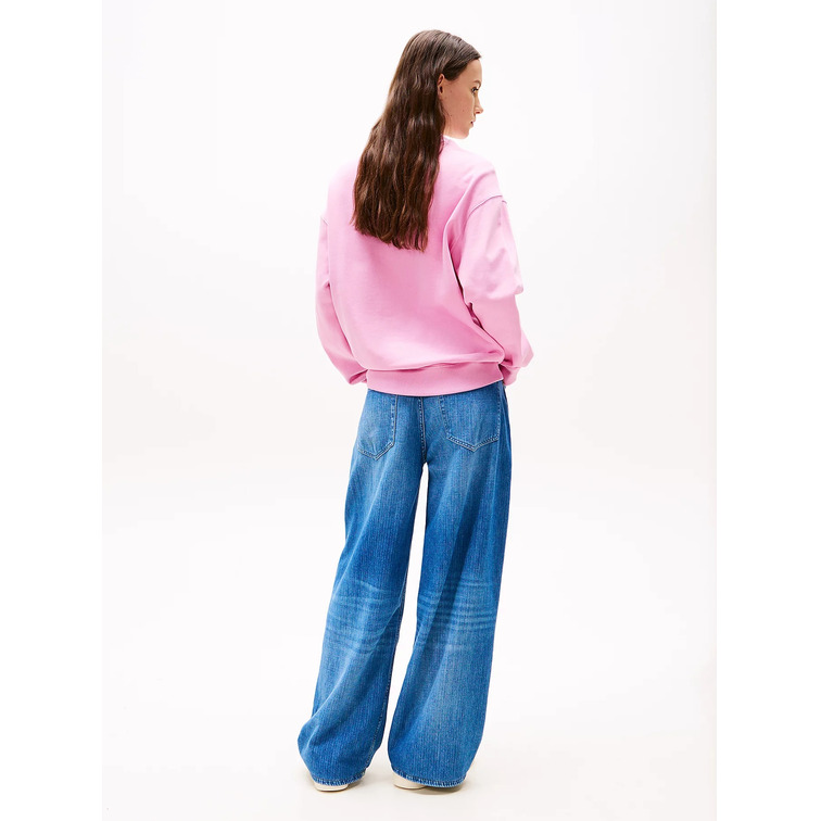 MUJER TJW RLX GRADIENT FLAG CREW U06
