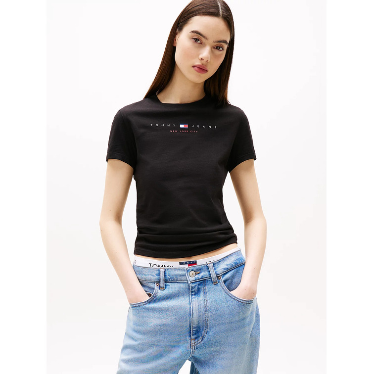 MUJER TJW SLIM TJ US LINEAR SS TEE BDS