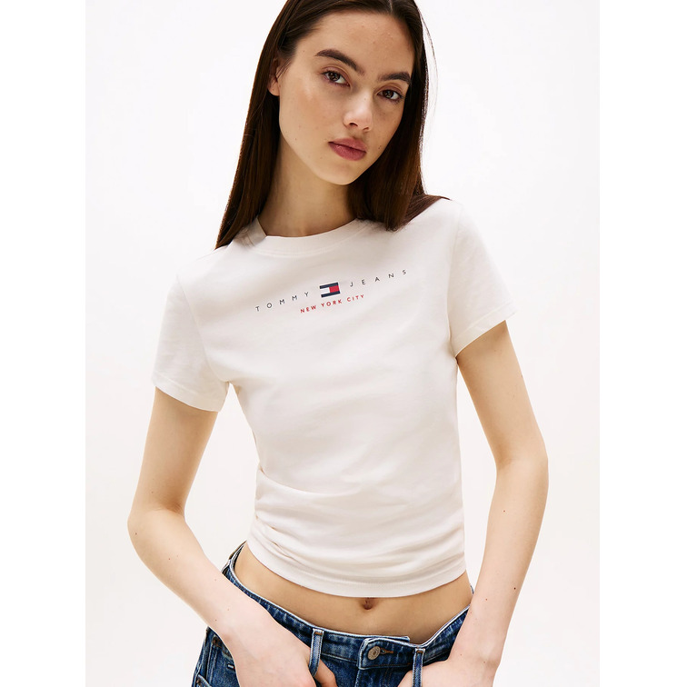 MUJER TJW SLIM TJ US LINEAR SS TEE YBH