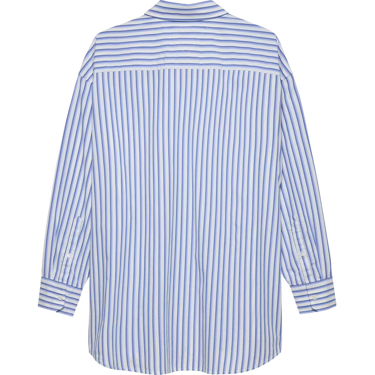 MUJER TJW OVS BADGE STRIPE SHIRT C5Z