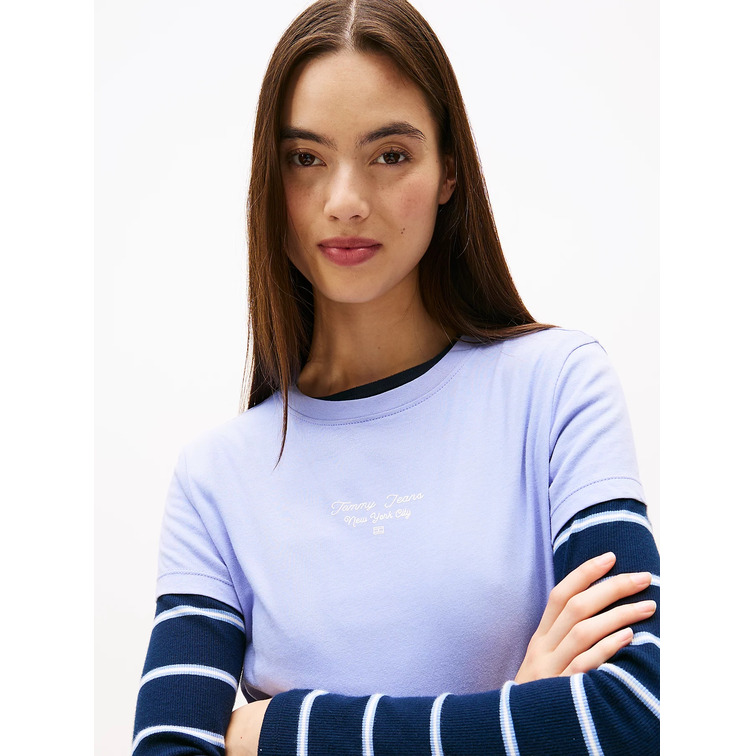 MUJER TJW SLIM ESS LOGO 1 TEE EXT C5Z