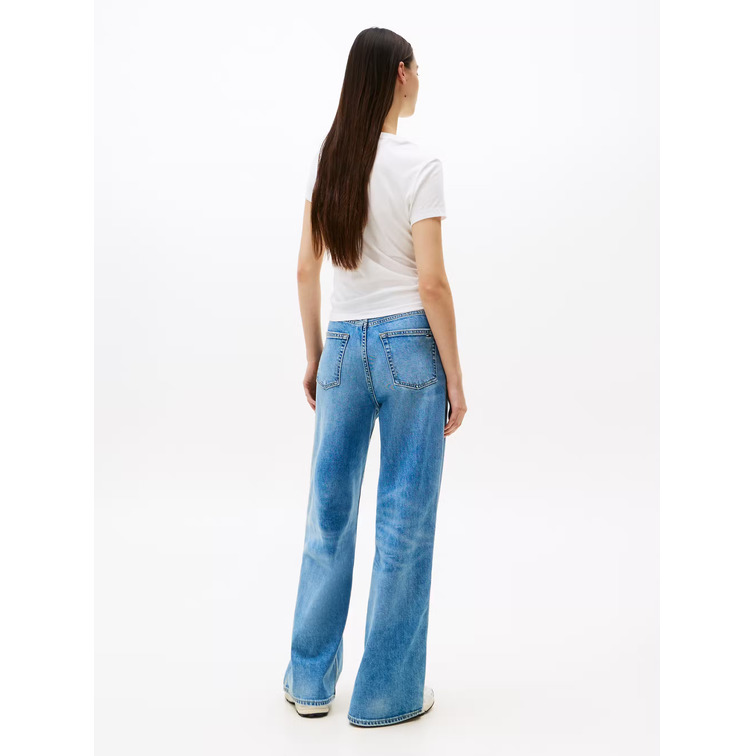 CAMISETA MUJER  TOMMY HILFIGER TJW SLIM ESS LOGO 1 TEE EXT