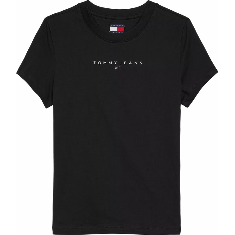 CAMISETA MUJER  TOMMY HILFIGER TJW SLIM BLING LINEAR TEE EXT