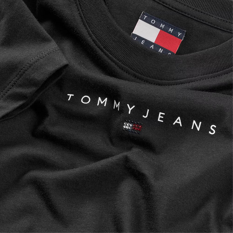CAMISETA MUJER  TOMMY HILFIGER TJW SLIM BLING LINEAR TEE EXT