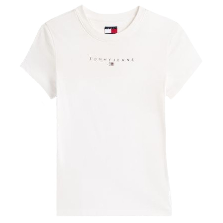 CAMISETA MUJER  TOMMY HILFIGER TJW SLIM BLING LINEAR TEE EXT