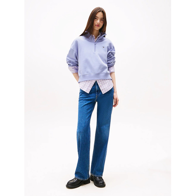 MUJER TJW BXY S-FLAG 1/4 ZIP C5Z
