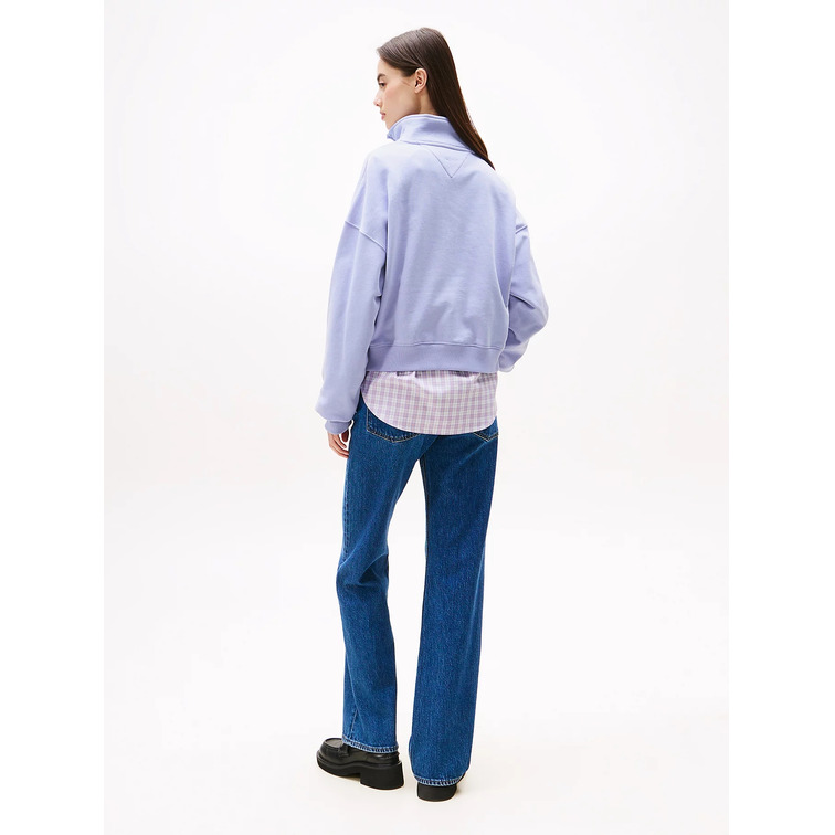 MUJER TJW BXY S-FLAG 1/4 ZIP C5Z