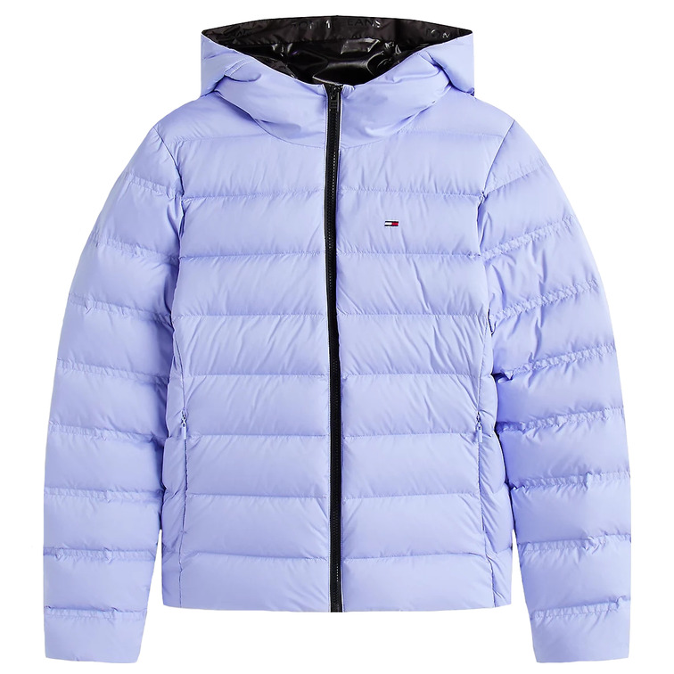 MUJER TJW SLIM HOOD PRNT DOWN JCKT E C5Z