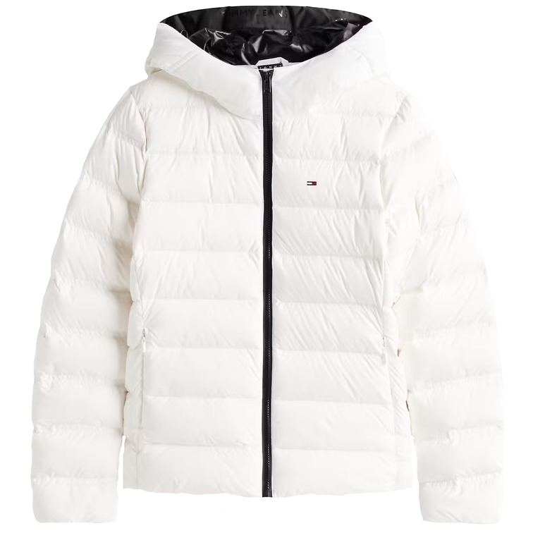 MUJER TJW SLIM HOOD PRNT DOWN JCKT E YBL