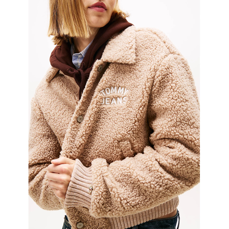 MUJER TJW TEDDY VARSITY BOMBER GUQ