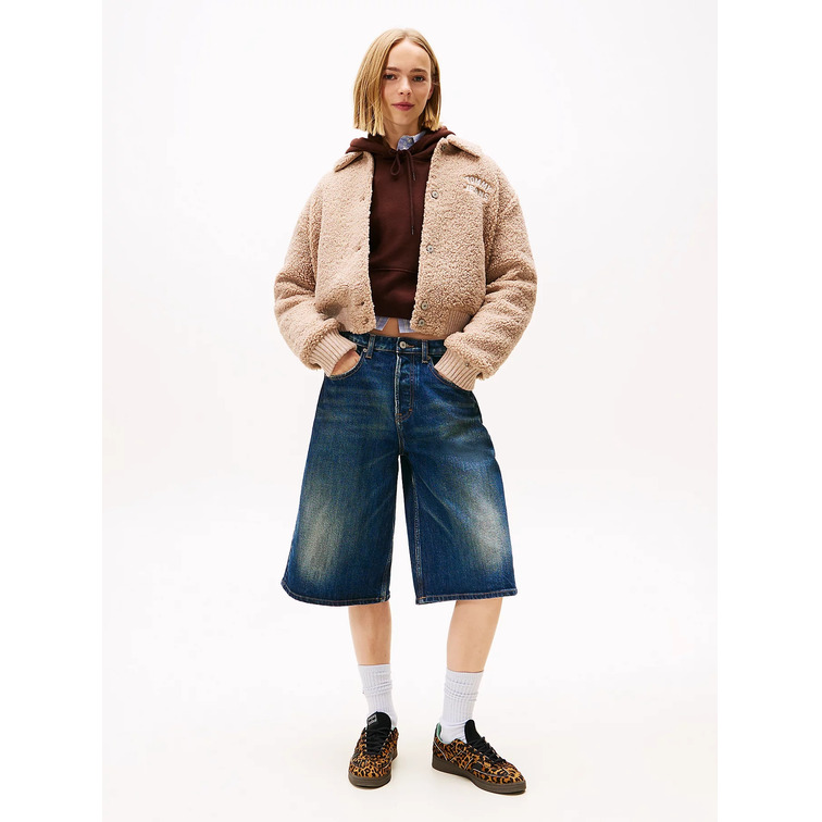MUJER TJW TEDDY VARSITY BOMBER GUQ