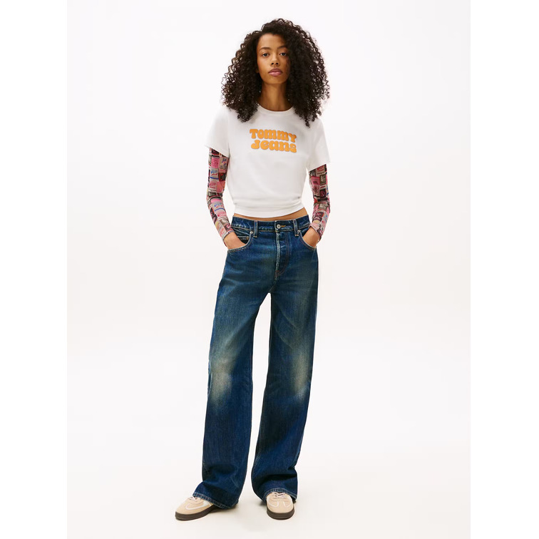 CAMISETA MUJER  TOMMY HILFIGER TJW REG ESSENTIAL LOGO 2 TEE E