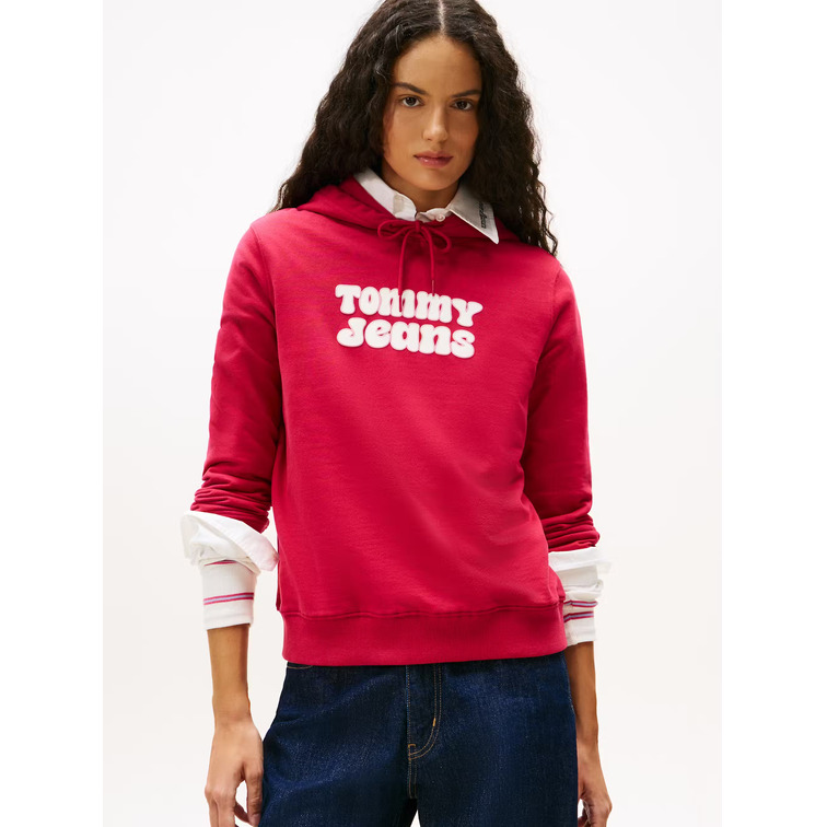 MUJER TJW REG ESS LOGO 2 HOODIE EXT XJP