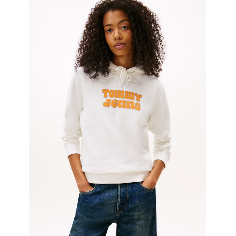 MUJER TJW REG ESS LOGO 2 HOODIE EXT YBL