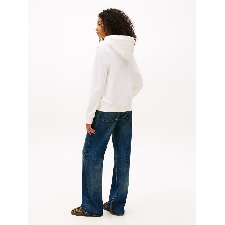MUJER TJW REG ESS LOGO 2 HOODIE EXT YBL