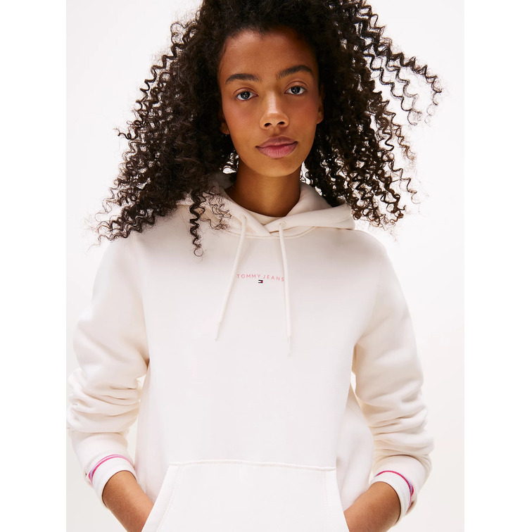 MUJER TJW REG LINEAR HOODIE EXT YBH