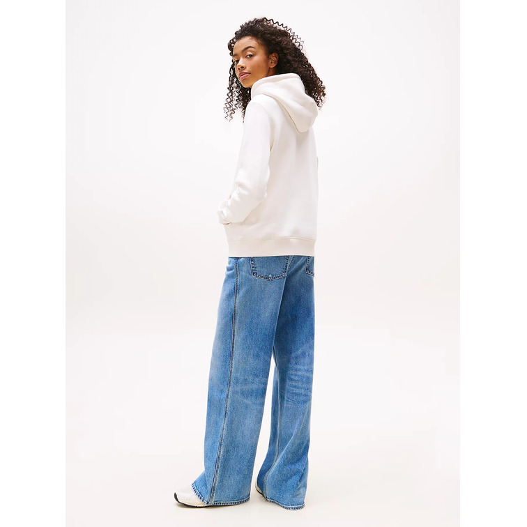 MUJER TJW REG LINEAR HOODIE EXT YBH