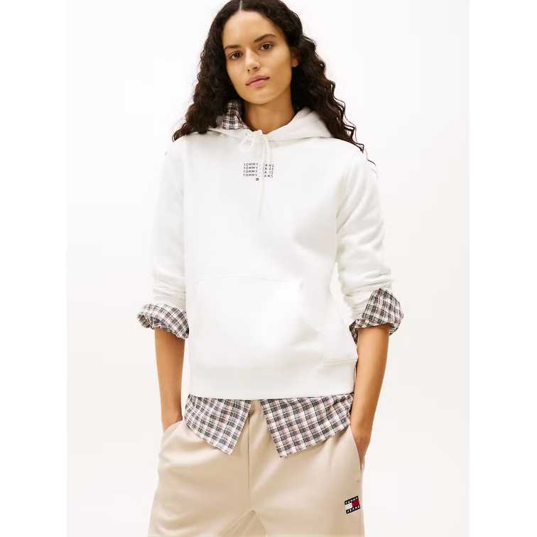 SUDADERA MUJER  TOMMY HILFIGER TJW REG MULTI LINEAR HOODIE