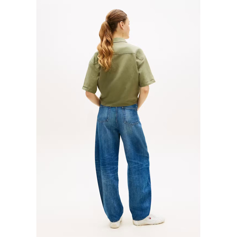 CAMISA MUJER  TOMMY HILFIGER TJW TIE FRONT LINEN SHIRT